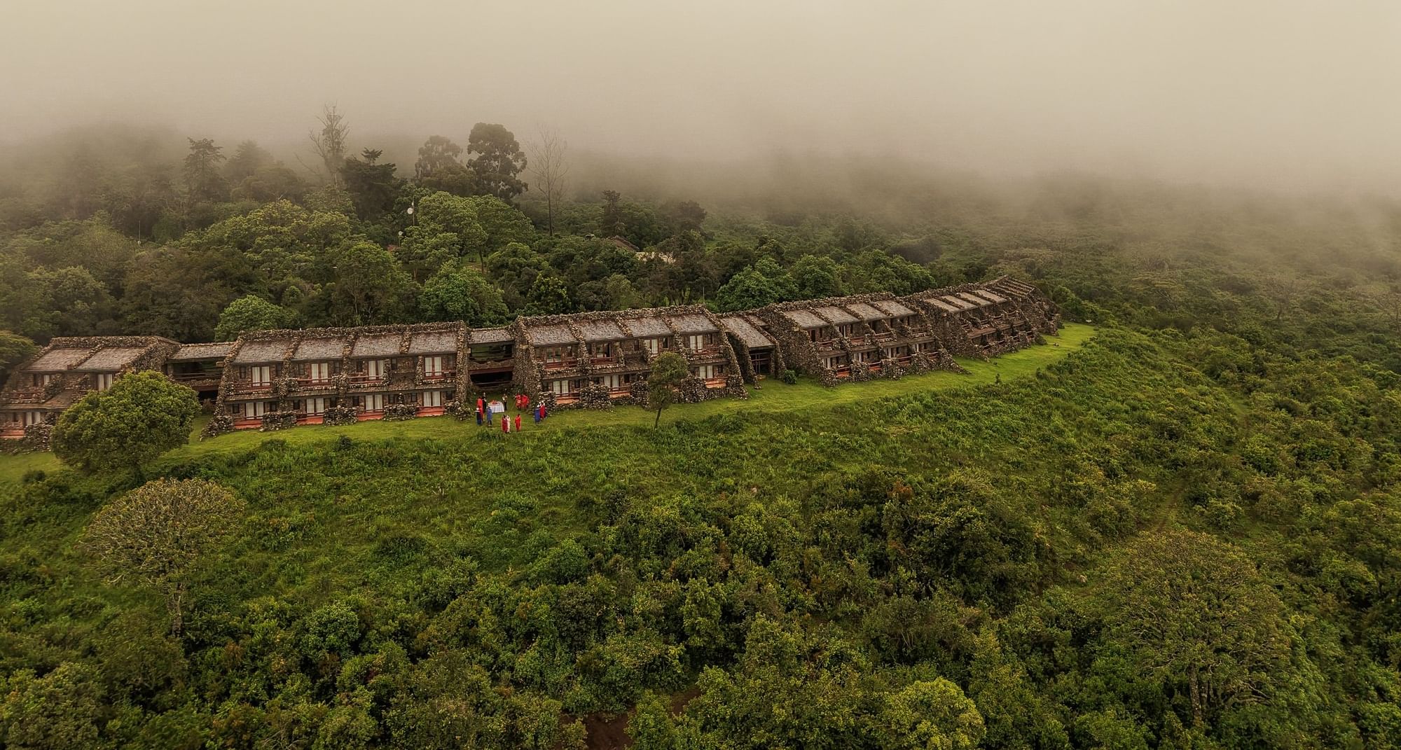 Ngorongoro Serena Safari Lodge on crater rim