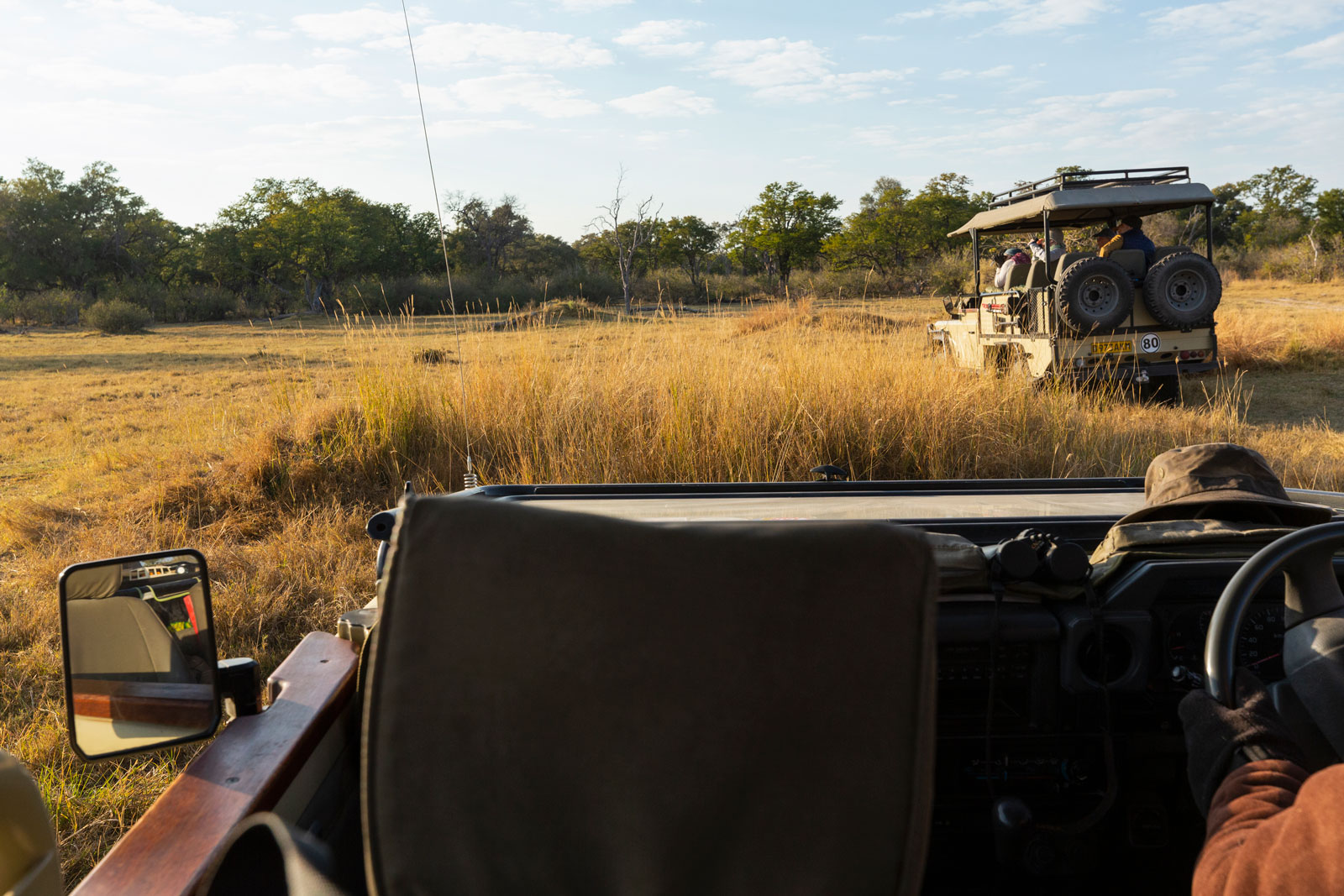 Early morning sunrise across East African wildlife reserve